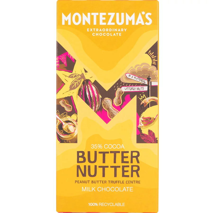 Montezuma Butter Nutter Peanut Truffle
