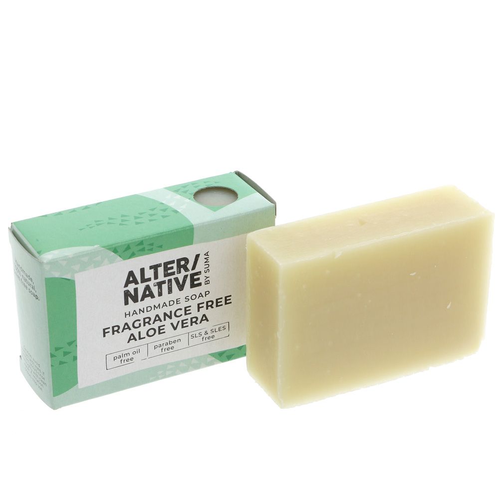 Alternative Aloe Vera Fragrance Free Soap 95g