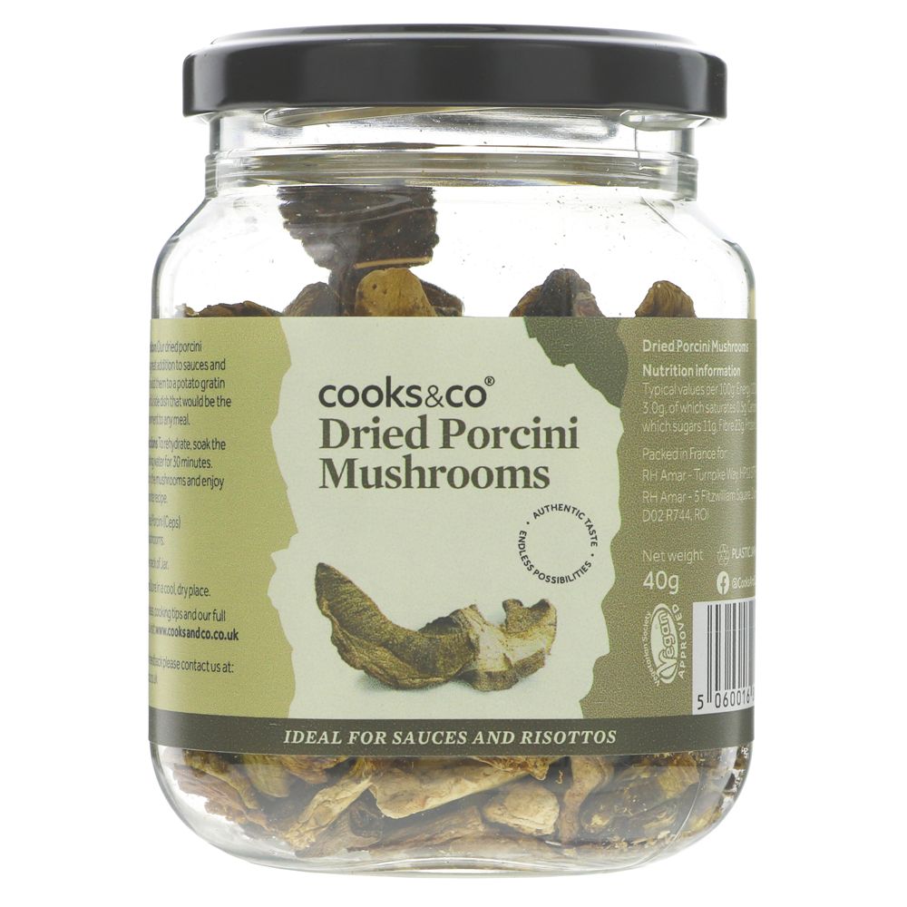 Dried Porcini Mushrooms 40g