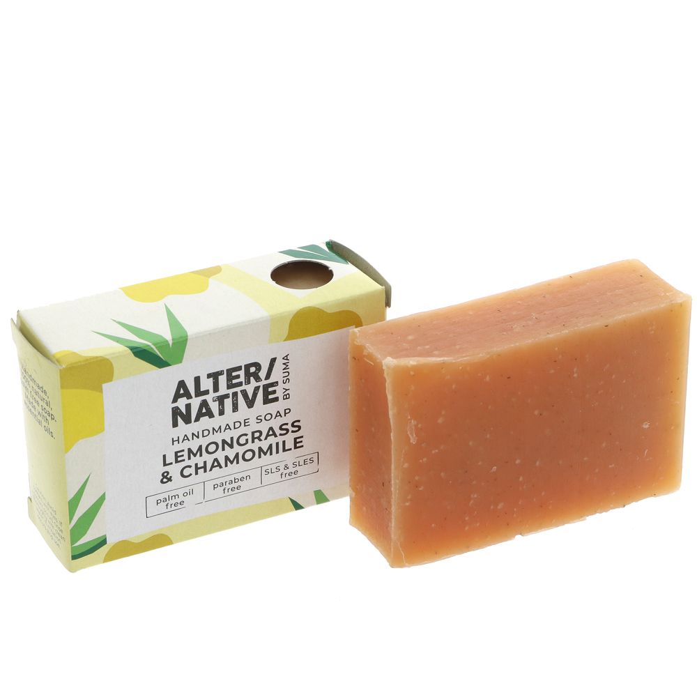 Alter/native By Suma Lemongrass & Chamomile Soap  95g