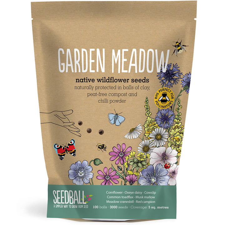Seedball Garden Meadow MIx Grab Bag
