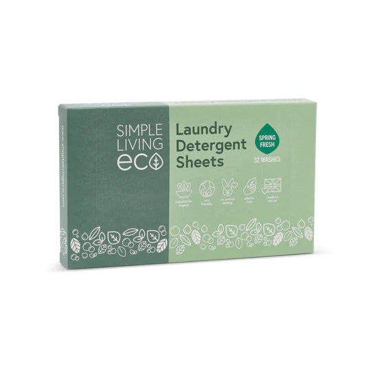 Simple Living Laundry Sheets - Spring Fresh