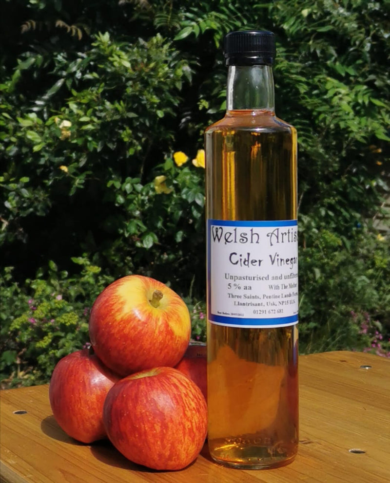 Three Saints Welsh Artisan Apple Cider Vinegar - 500ml