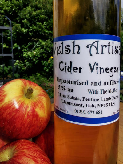 Three Saints Welsh Artisan Apple Cider Vinegar - 500ml