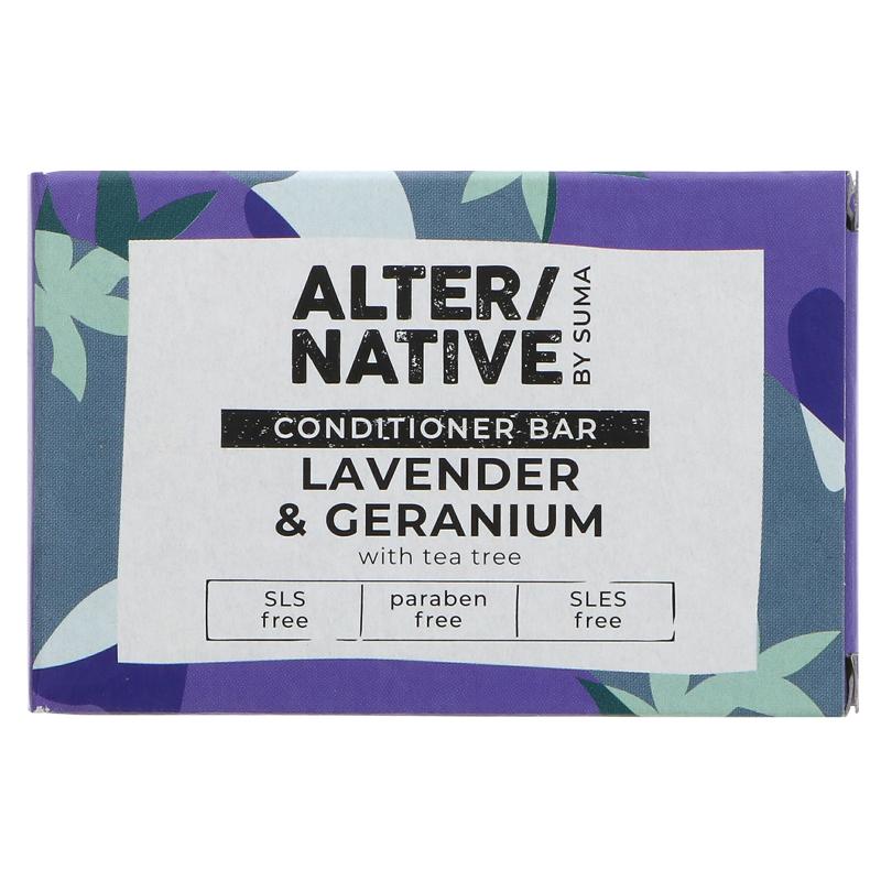 Alter/native By Suma Hair Conditioner Bar - Lavender & Geranium